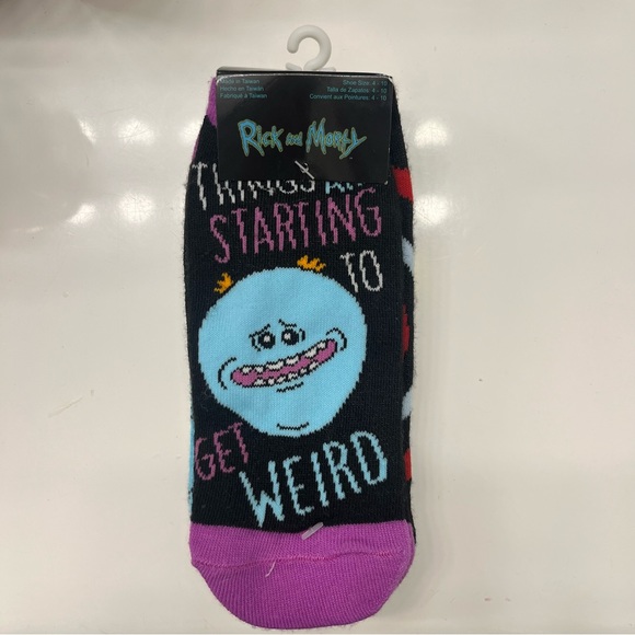 NEW Rick and Morty Ankle Socks - Picture 1 of 5